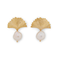 Flor Pearl Drop Earrings - Image #11