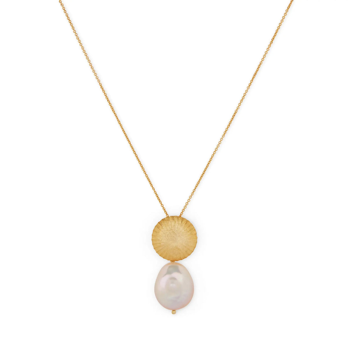 Concha Pearl Drop Pendant - Image #5