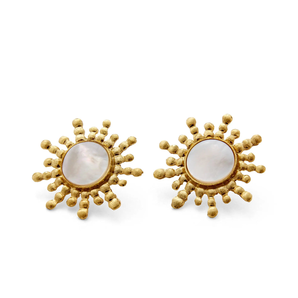 Raio Mother of Pearl Earrings - Image #7