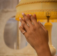 Astro Adjustable Gold and Freshwater Pearl Ring