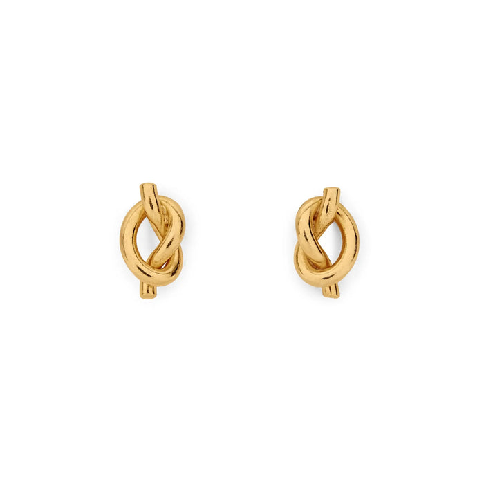 Atou Gold Knot Studs - Image #6