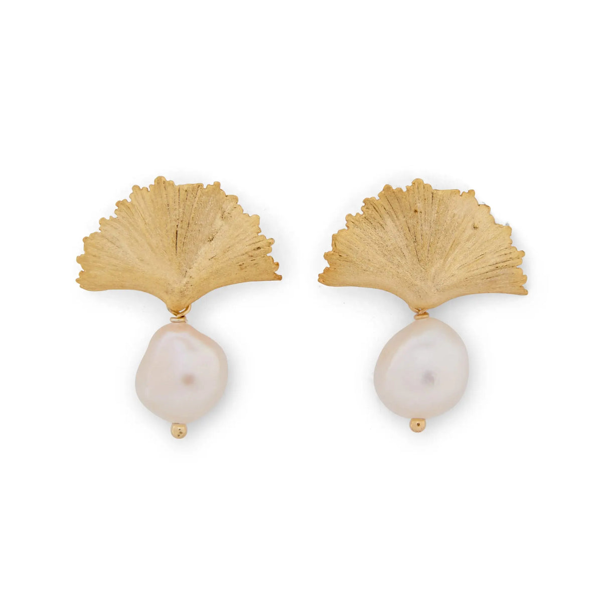 Flor Pearl Drop Earrings - Image #11